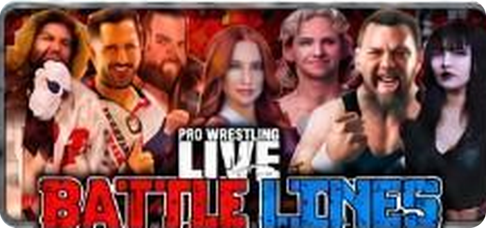Pro Wrestling Live: Battle Lines wrestler lineup